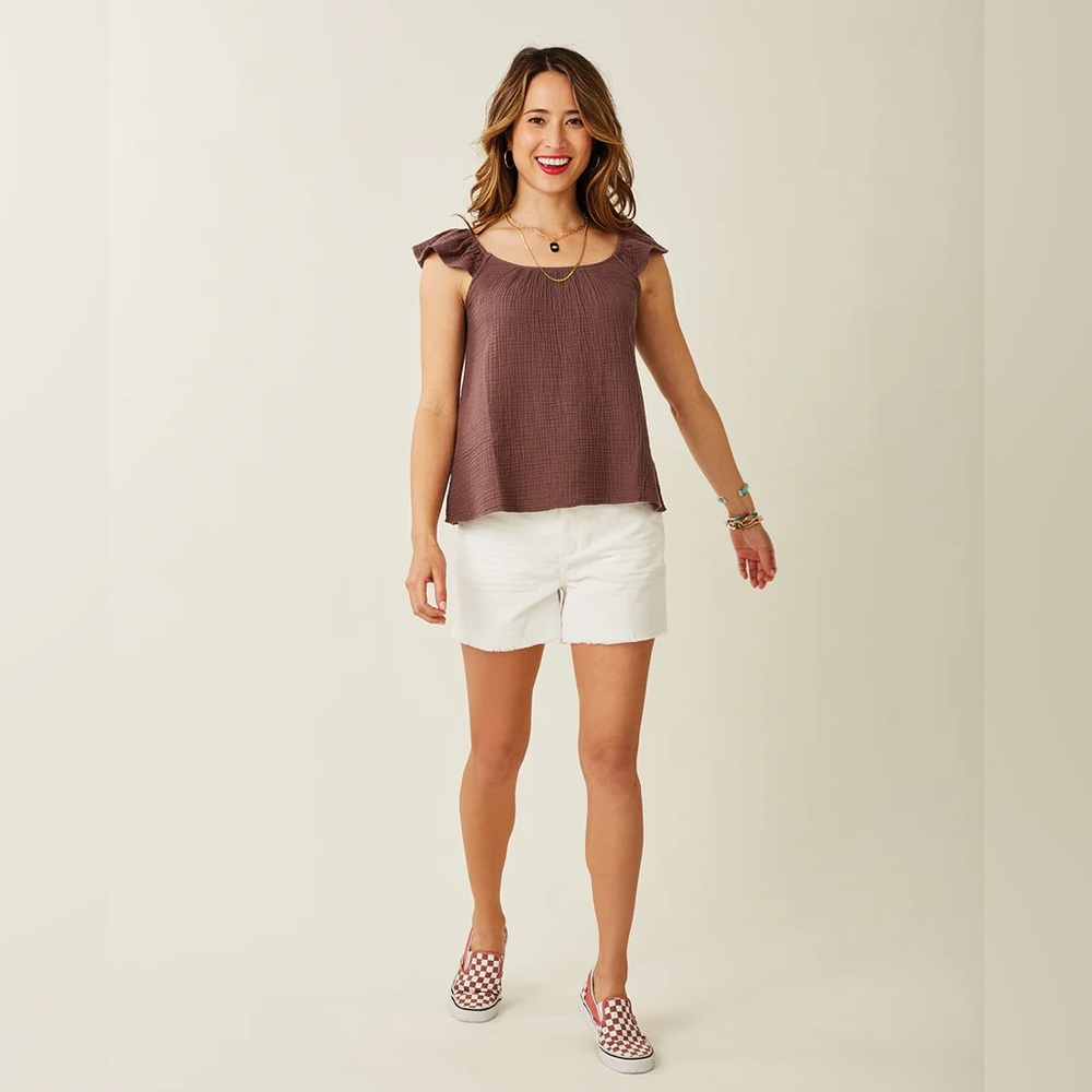 Carve Designs Oahu White Corduroy Shorts 10